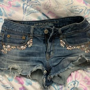 American Eagle jean shorts